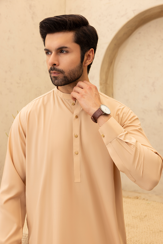 Black Pearl - Wash & Wear | Skin Ban Shalwar Kameez