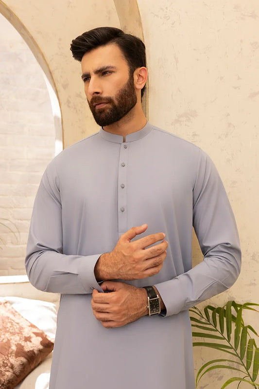 Black Pearl - Wash & Wear | Grey Ban Shalwar kameez