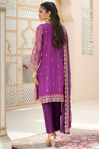 Kashish - Formals Luxury Pret - Plum - 7029