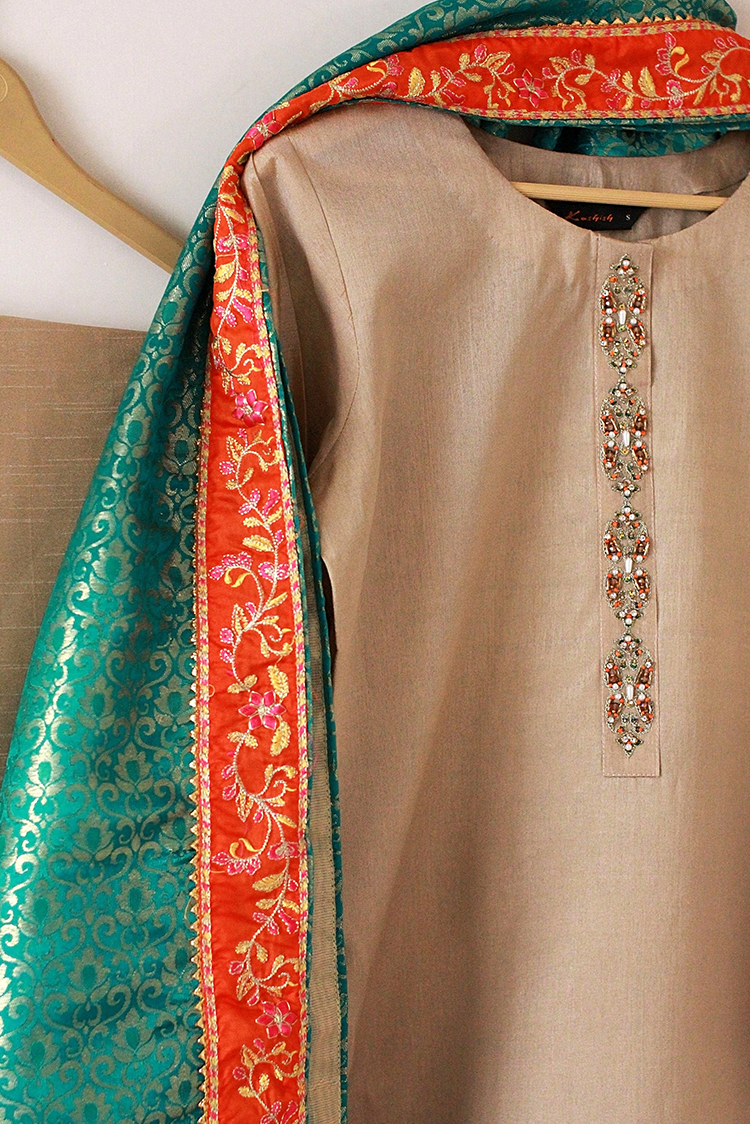 Picture of Kashish - Formals Luxury Pret - Tortilla - 7042 - Available at Raja Sahib