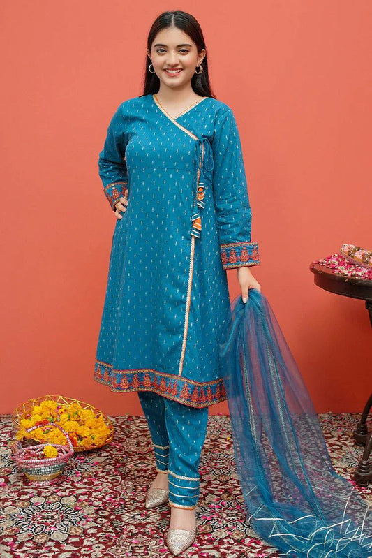 Picture of Modest - Festive Ensemble - 3 Piece Suit - 8375 - Available at Raja Sahib