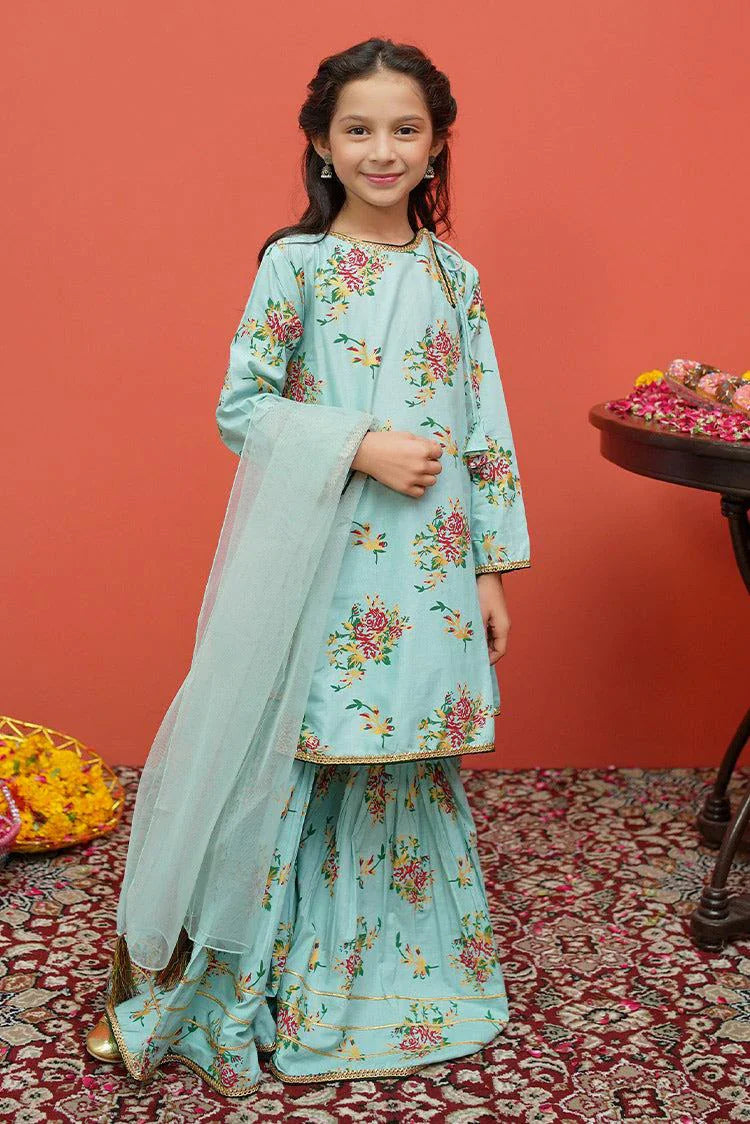 Picture of Modest - Festive Ensemble - 3 Piece Suit - 8395 - Available at Raja Sahib