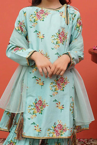 Picture of Modest - Festive Ensemble - 3 Piece Suit - 8395 - Available at Raja Sahib