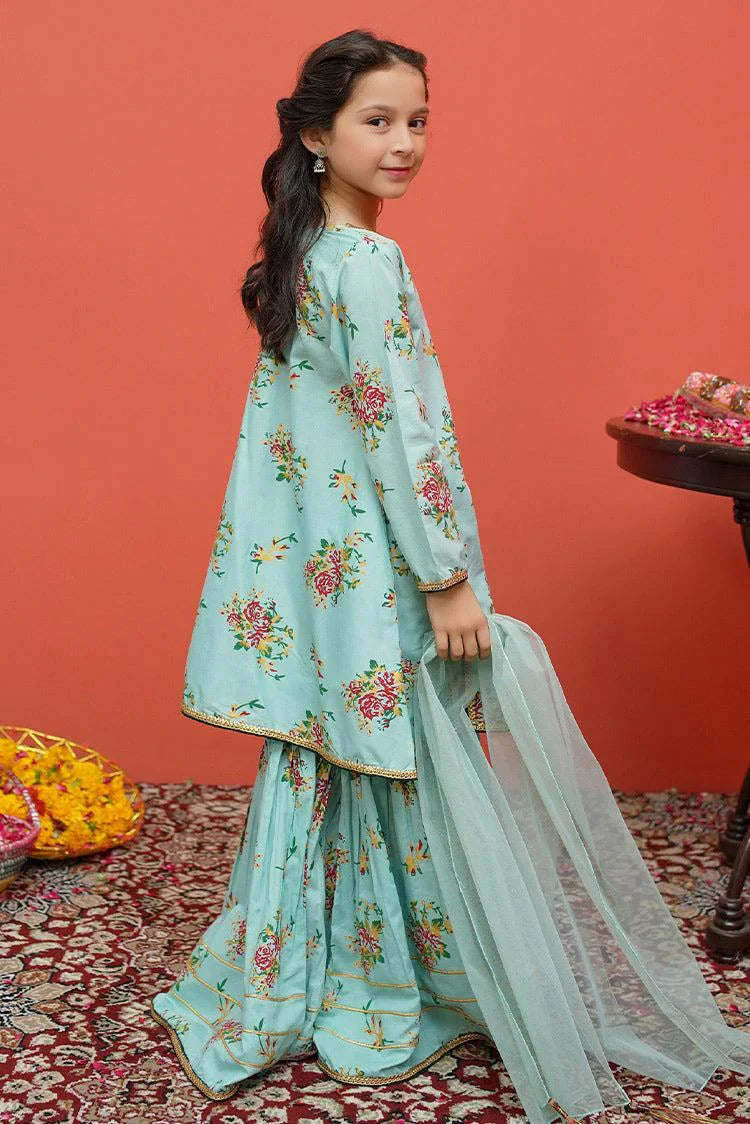 Picture of Modest - Festive Ensemble - 3 Piece Suit - 8395 - Available at Raja Sahib