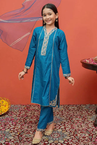 Picture of Modest - Festive Ensemble - 3 Piece Suit - 8455 - Available at Raja Sahib