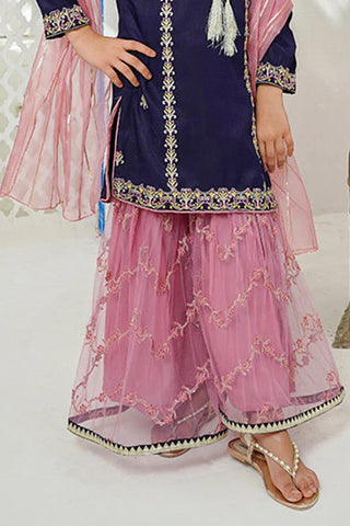 Modest - Embroidered Kids 3 Piece Suit - Gulnoor