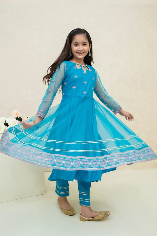 Picture of Modest - Girls 3 Piece Suit - Sahar - Available at Raja Sahib