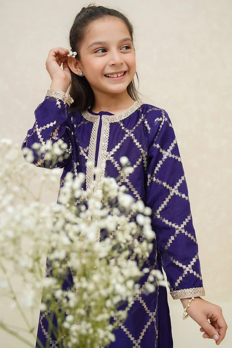 Picture of <!--bph-->Modest - Girls 3 Piece Suit - Neel - Available at Raja Sahib