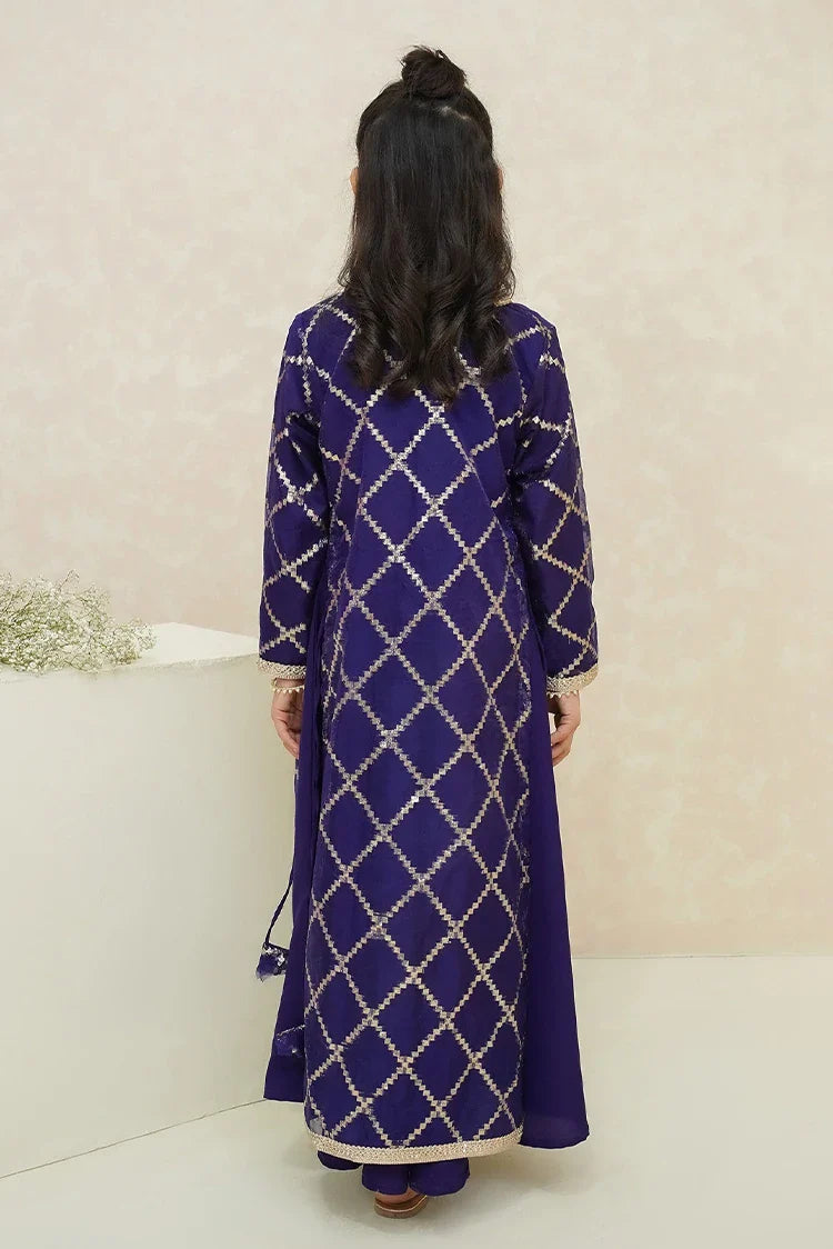 Picture of Modest - Girls 3 Piece Suit - Neel - Available at Raja Sahib