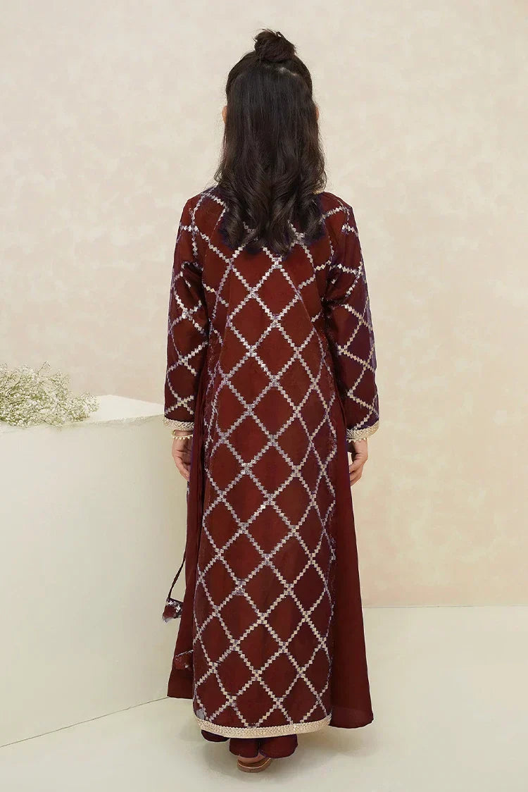 Picture of <!--bpg-->Modest - Girls 3 Piece Suit - Rose - Available at Raja Sahib