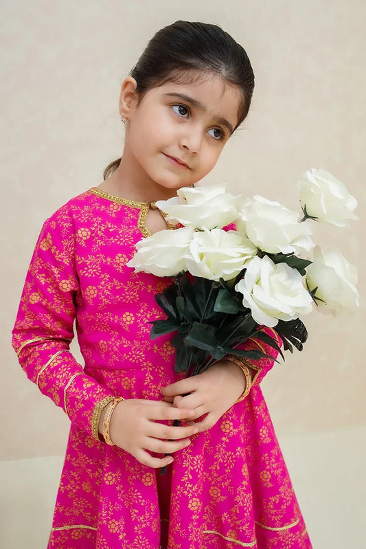 Picture of Modest - Girls 3 Piece Suit - Mahroz - Available at Raja Sahib