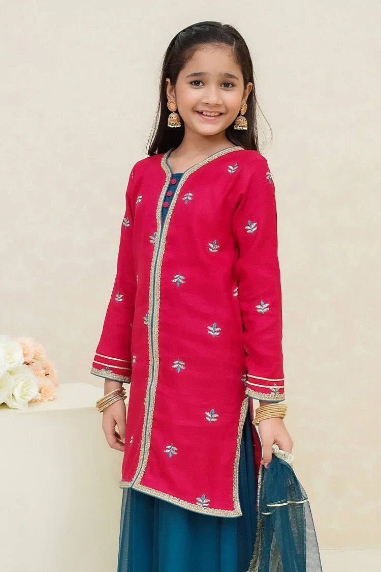 Picture of Modest - Girls 3 Piece Suit - Arsh - Available at Raja Sahib