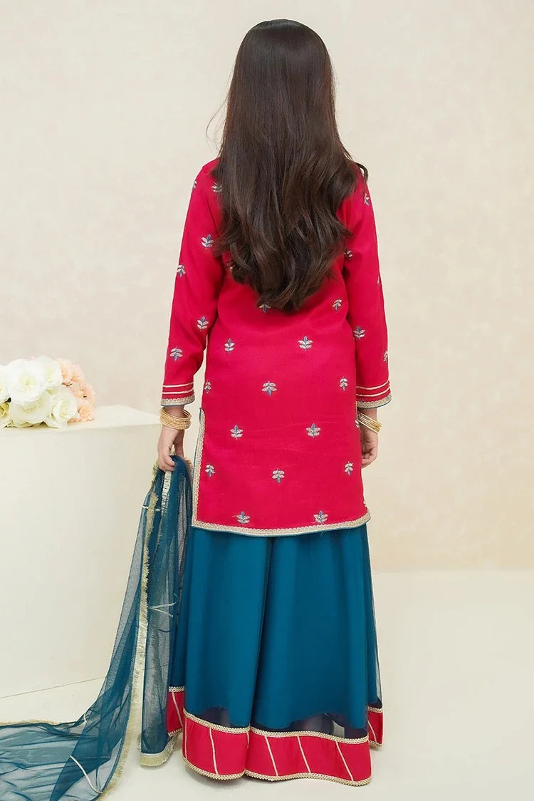 Picture of Modest - Girls 3 Piece Suit - Arsh - Available at Raja Sahib