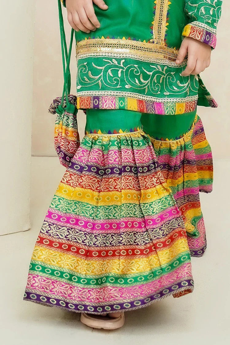 Picture of <!--bpe-->Modest - Mah e Noor - Green - Available at Raja Sahib