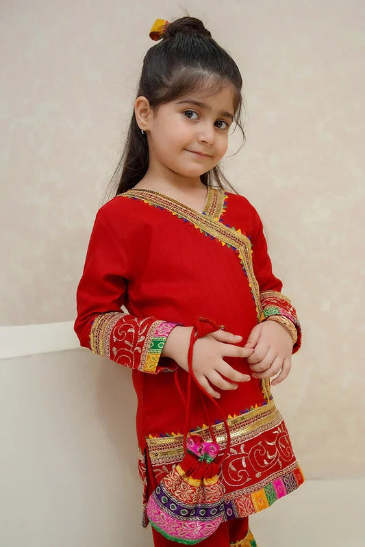 Picture of <!--bpd-->Modest - Mah e Noor - Red - Available at Raja Sahib