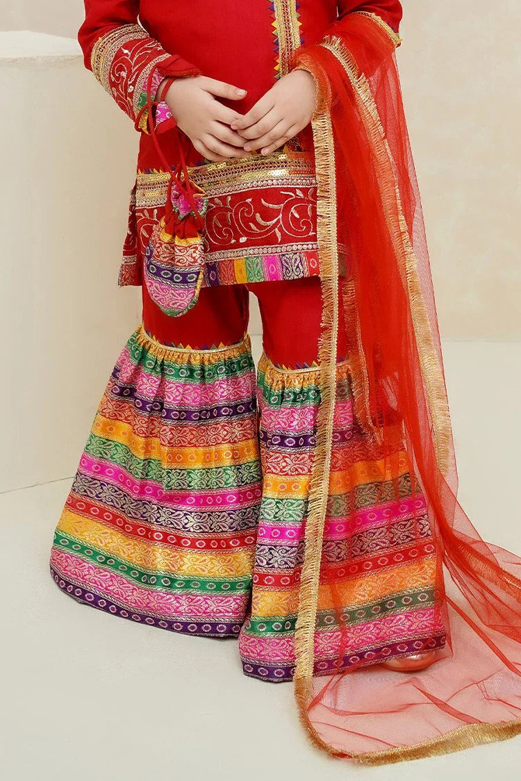 Picture of <!--bpd-->Modest - Mah e Noor - Red - Available at Raja Sahib