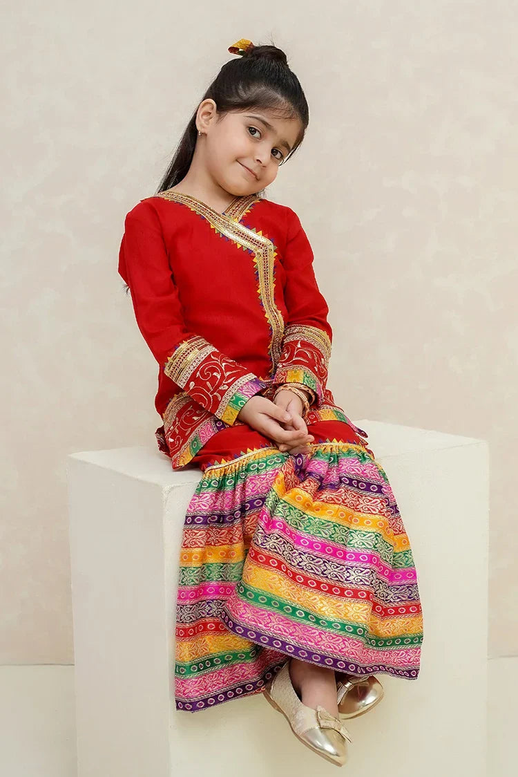 Picture of <!--bpd-->Modest - Mah e Noor - Red - Available at Raja Sahib