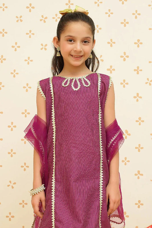 Picture of <!--bod-->Modest - Cotton Ethnic Gharara Set - 9085 - Available at Raja Sahib