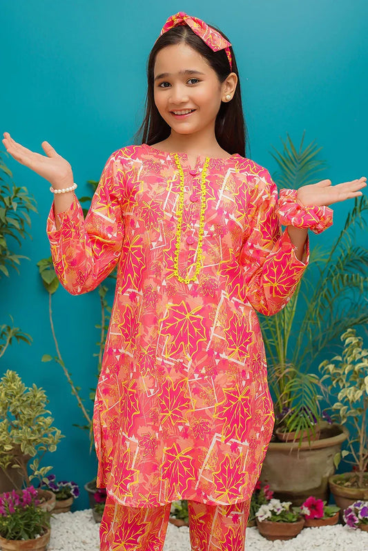 Picture of <!--boa-->Modest - Flamingo Bloom - 9210 - Available at Raja Sahib