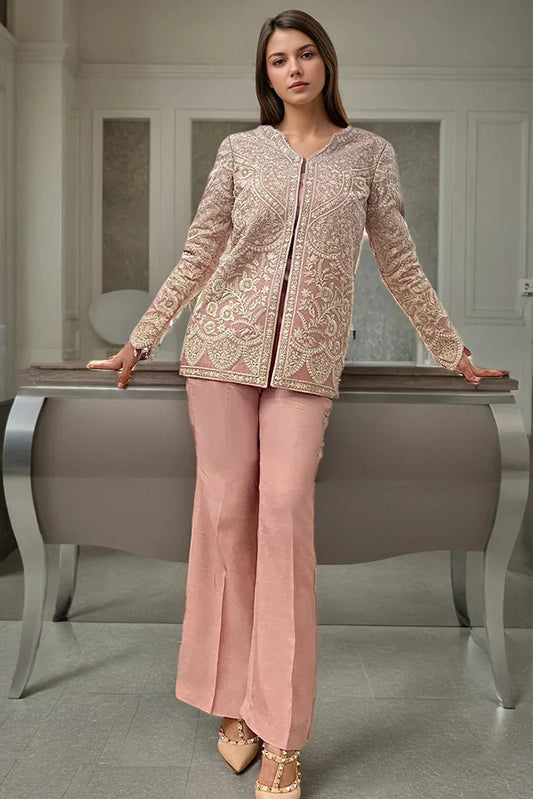 Threads & Motifs - Embroidered Jacket - 9361