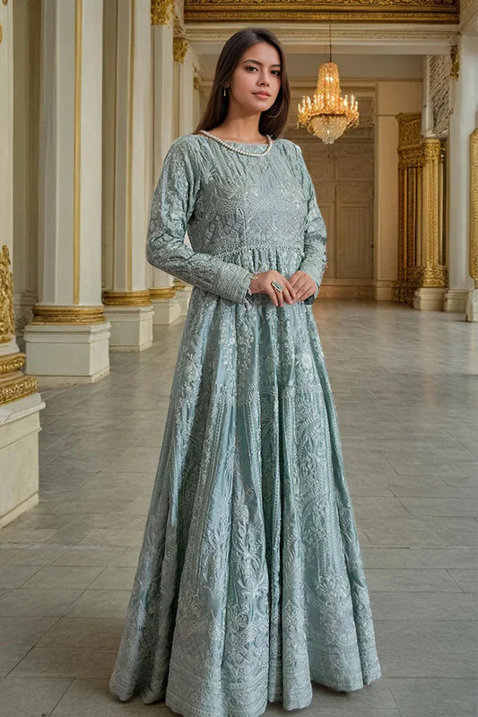Threads & Motifs - Chamois Embroidered Maxi - 9366.1