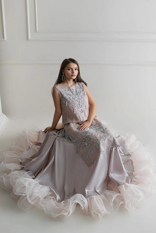 Threads & Motifs - Ready to Wear - 1 PC - 9508