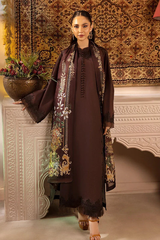 Picture of Tessa - Raw Silk Collection - Chocolato Charm - Available at Raja Sahib