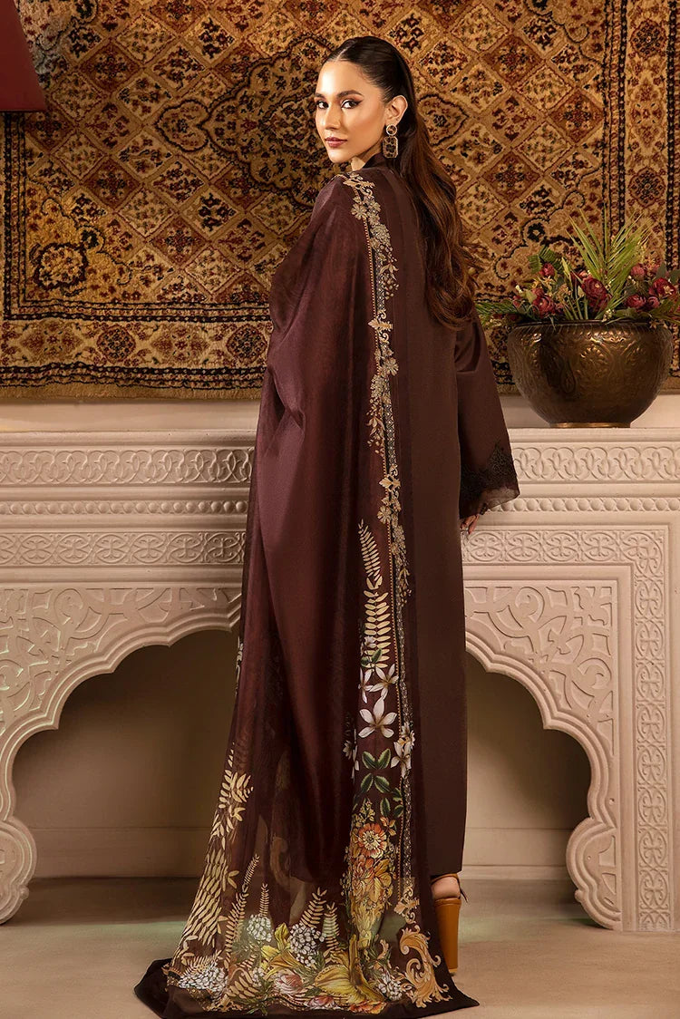 Picture of Tessa - Raw Silk Collection - Chocolato Charm - Available at Raja Sahib