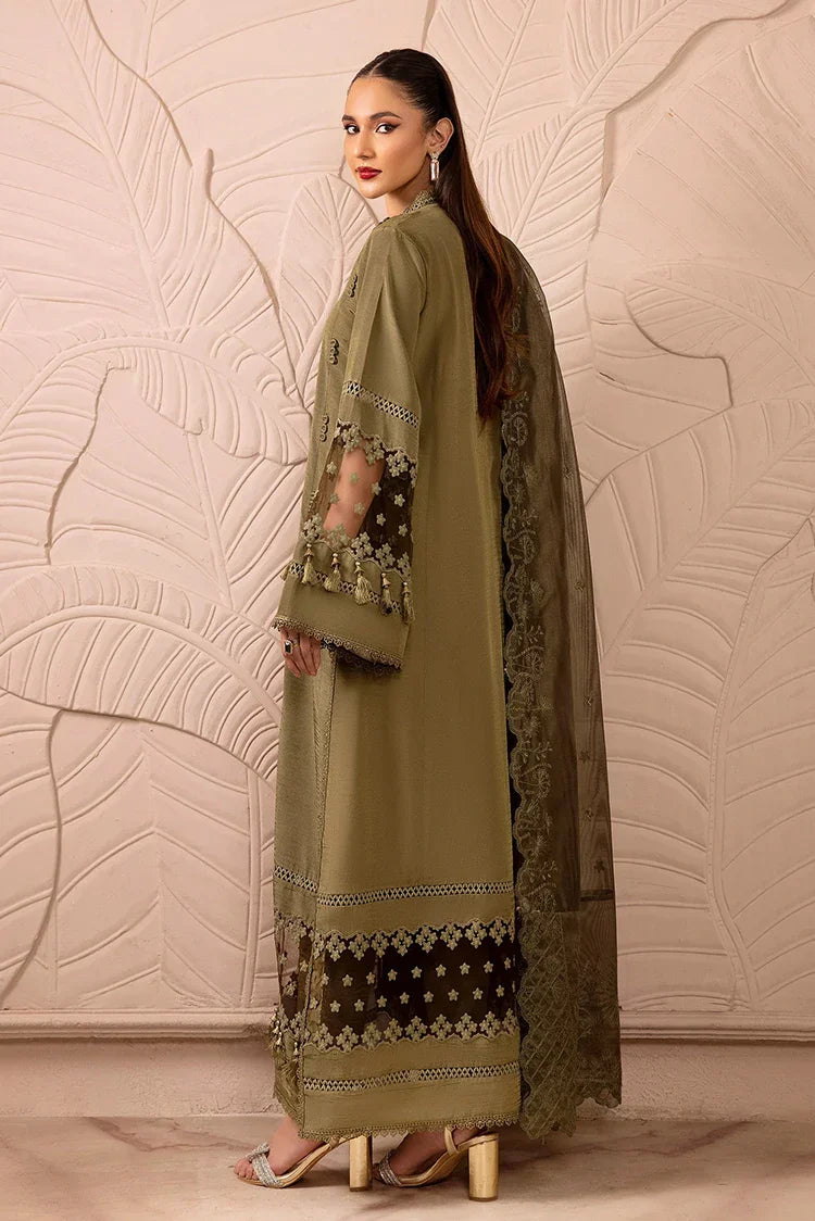 Picture of Tessa - Raw Silk Collection - Mystic Pine - Available at Raja Sahib