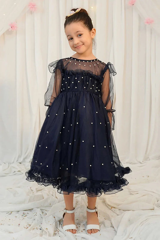 Modest - Girls Frock - Sapphire