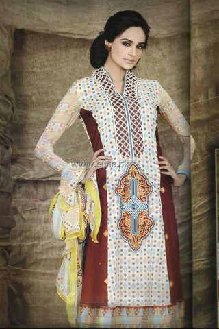 Picture of Lala - Design 10933 B La Femme Lawn Collection By Lala 2013 - Available at Raja Sahib