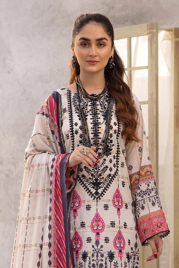 Picture of Shaista - Design 424 Hazel Digital Printed Embroidered Lawn Collection - Available at Raja Sahib