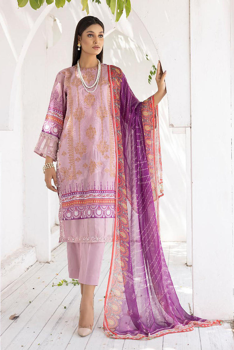 Picture of <!--jo-->Lala - LP 071 Petunia Magnifique Embroidered Lawn Collection - Available at Raja Sahib
