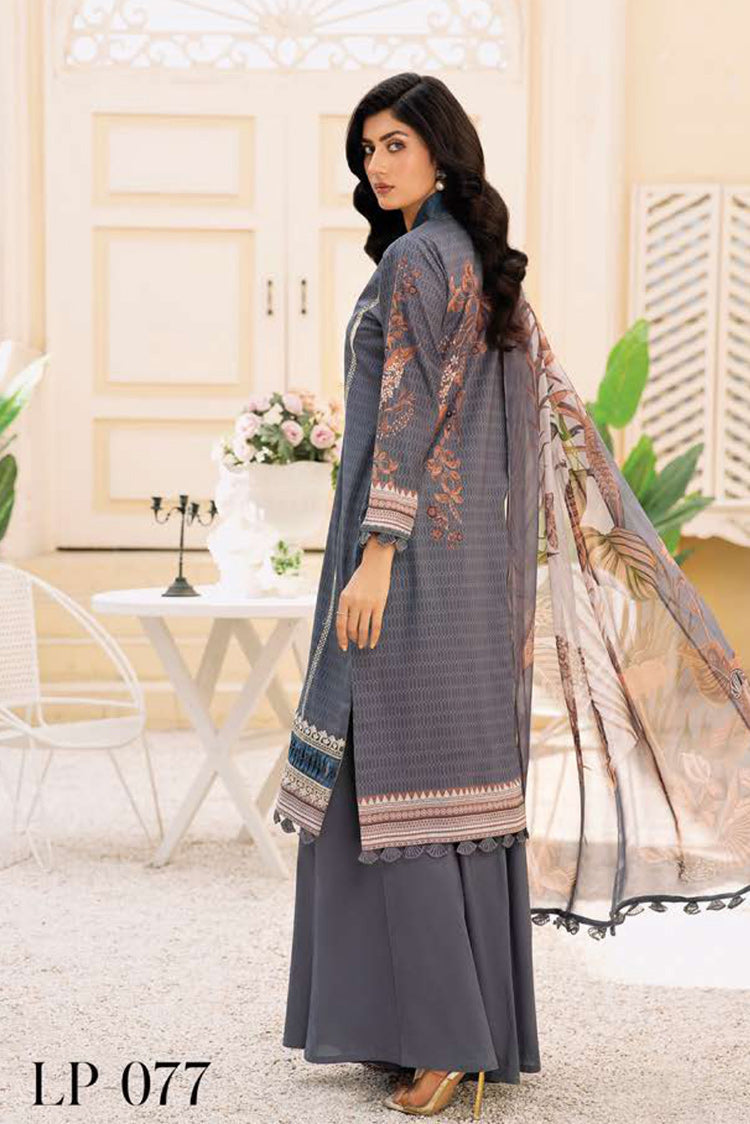 Picture of Lala - LP 077 Zuri Print Melody Digital Printed Lawn Collection - Available at Raja Sahib