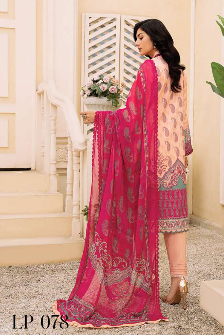 Picture of Lala - LP 078 Mia Print Melody Digital Printed Lawn Collection - Available at Raja Sahib