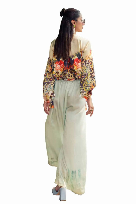 Picture of Gul Ahmed - La Soie Royal Silk Collection - 2PC Printed Silk Suit TS-42013 - Unstitched - Available at Raja Sahib