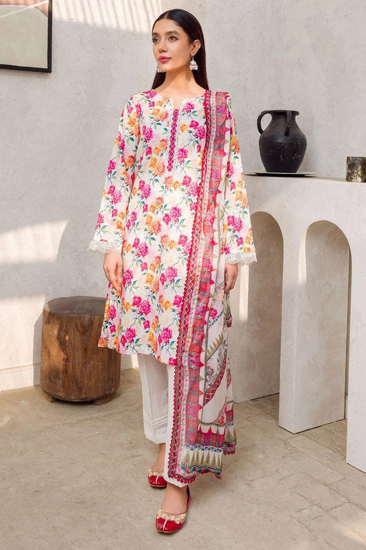 Picture of Motifz - 4602 ZOHA Rang Printed Lawn Collection - Available at Raja Sahib