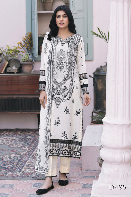 Picture of Zoha - D 195 Festive Lawn Collection - Available at Raja Sahib