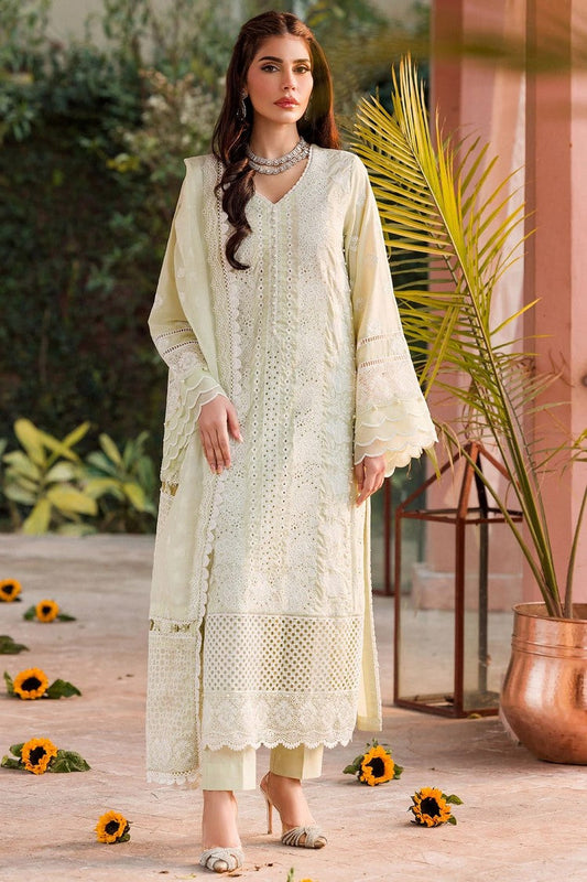 Picture of Motifz - 4432 BENAZIR Schiffli Luxury Embroidered Lawn Collection - Available at Raja Sahib