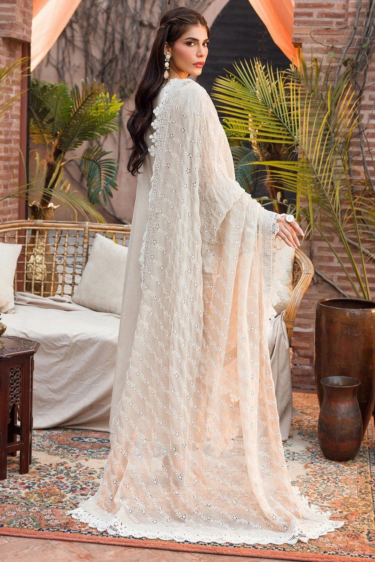 Picture of Motifz - 4434 SHABNAM Schiffli Luxury Embroidered Lawn Collection - Available at Raja Sahib