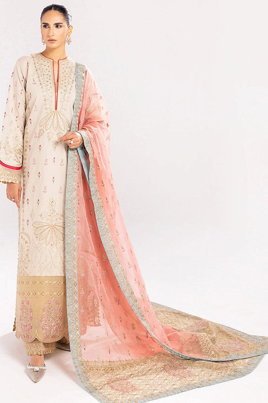 Picture of Maryum N Maria - Alizeh MS24 582 Eid Luxury Lawn Collection - Available at Raja Sahib