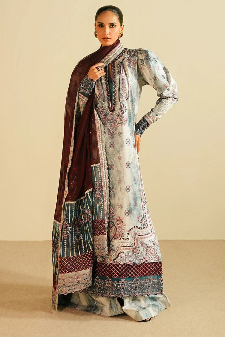 Picture of Maryum N Maria - Jahanara MS24 590 Eid Luxury Lawn Collection - Available at Raja Sahib