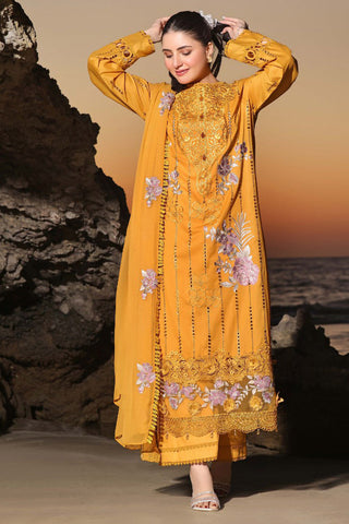 Design 06 Afsoon Embroidered Lawn Collection