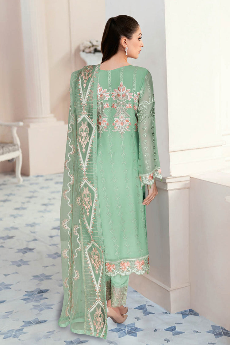 Picture of Ramsha - N 502 Nayab Weightless Chiffon Collection Vol 5 - Available at Raja Sahib