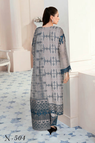 N 504 Nayab Weightless Chiffon Collection Vol 5