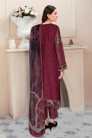 Picture of Ramsha - N 505 Nayab Weightless Chiffon Collection Vol 5 - Available at Raja Sahib