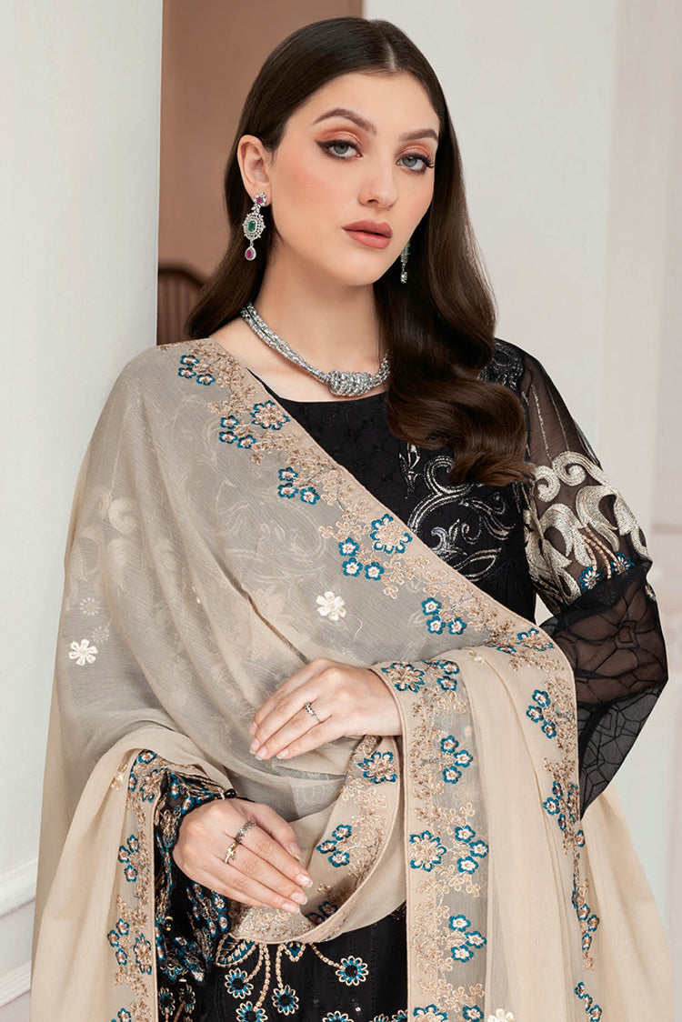 Picture of Ramsha - N 508 Nayab Weightless Chiffon Collection Vol 5 - Available at Raja Sahib