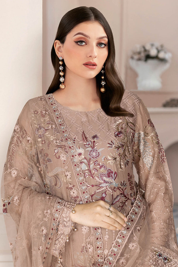 Picture of Ramsha - N 510 Nayab Weightless Chiffon Collection Vol 5 - Available at Raja Sahib