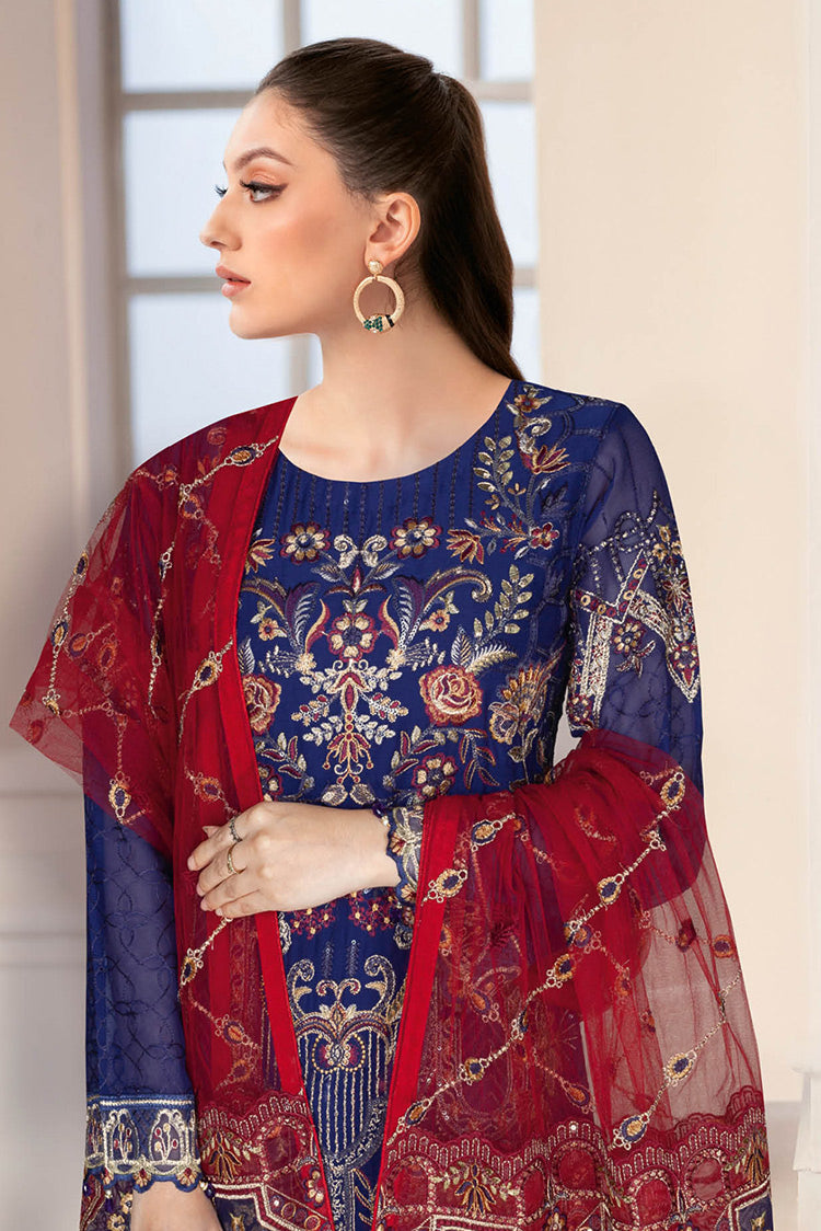 Picture of Ramsha - N 511 Nayab Weightless Chiffon Collection Vol 5 - Available at Raja Sahib