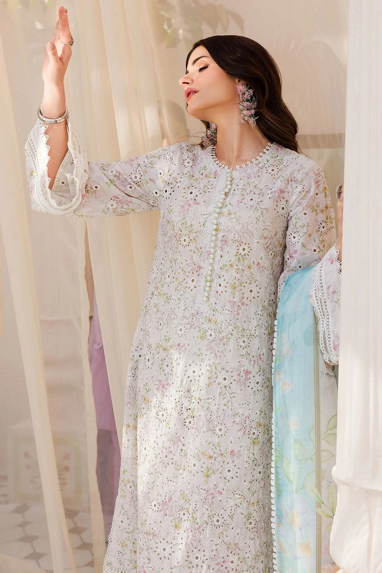 Picture of Motifz - 4622 OPHELIA Amal Embroidered Lawn Collection - Available at Raja Sahib